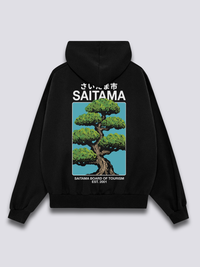 Saitama Bonsai Sudadera con Capucha