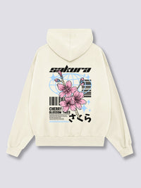 Sakura Style Sudadera con Capucha