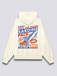 Paquete de Sardinas Sudadera con Capucha