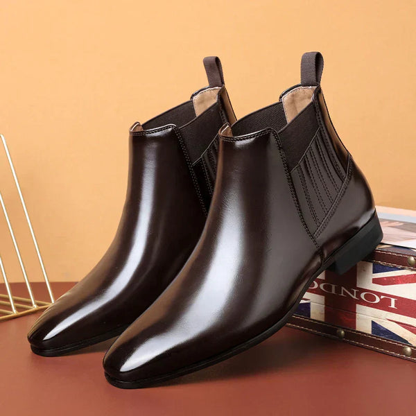 Peyton · Botines Chic de Cuero