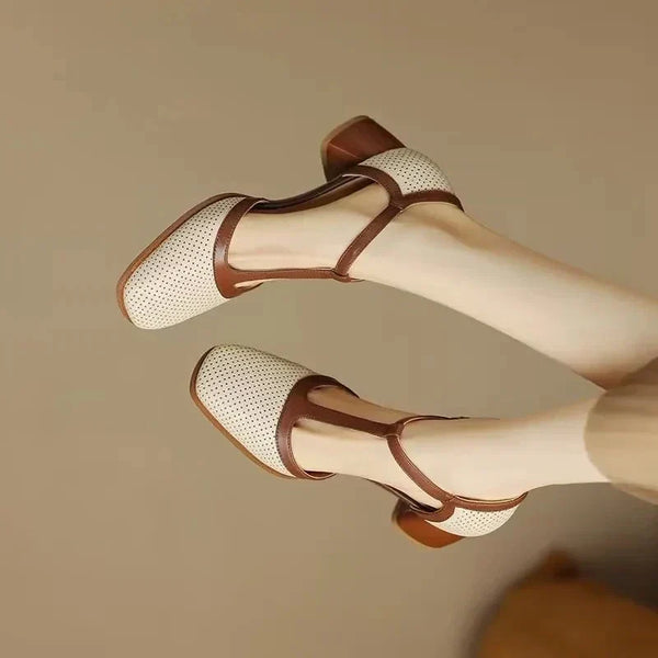 Catarina · Zapatos Ortopédicos de Tacón Medio
