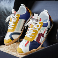 Gino · Zapatillas Retro de Hombre con Detalles Color Block