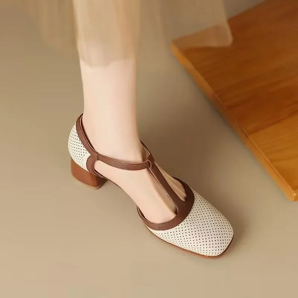 Catarina · Zapatos Ortopédicos de Tacón Medio