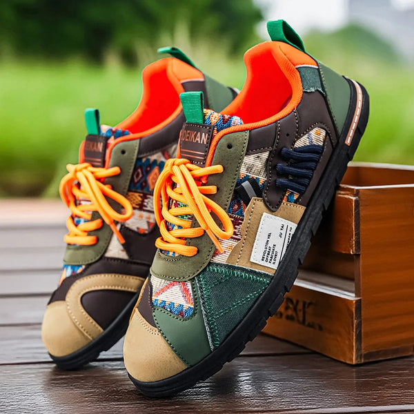 Gianluigi · Zapatillas Retro Outdoor de Hombre de Estilo Urbano