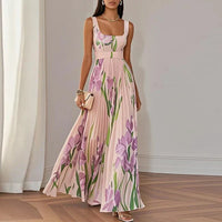 Oriah · Vestido Maxi Evásé con Flores