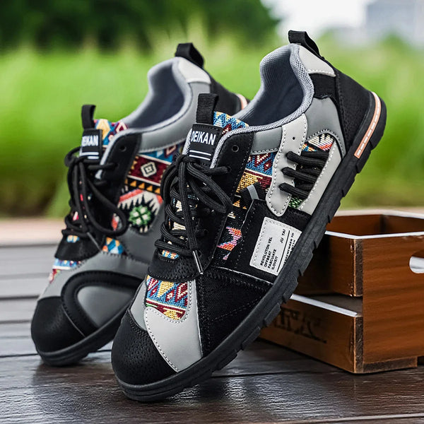 Gianluigi · Zapatillas Retro Outdoor de Hombre de Estilo Urbano