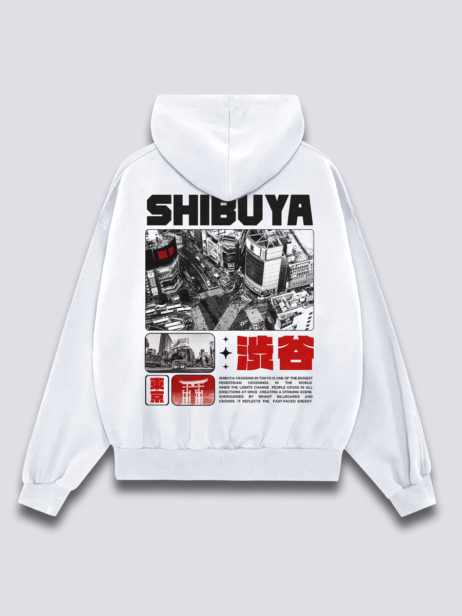 Shibuya Crossing Sudadera con Capucha