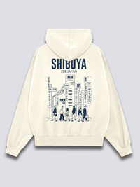 Shibuya Ciudad Sudadera con Capucha