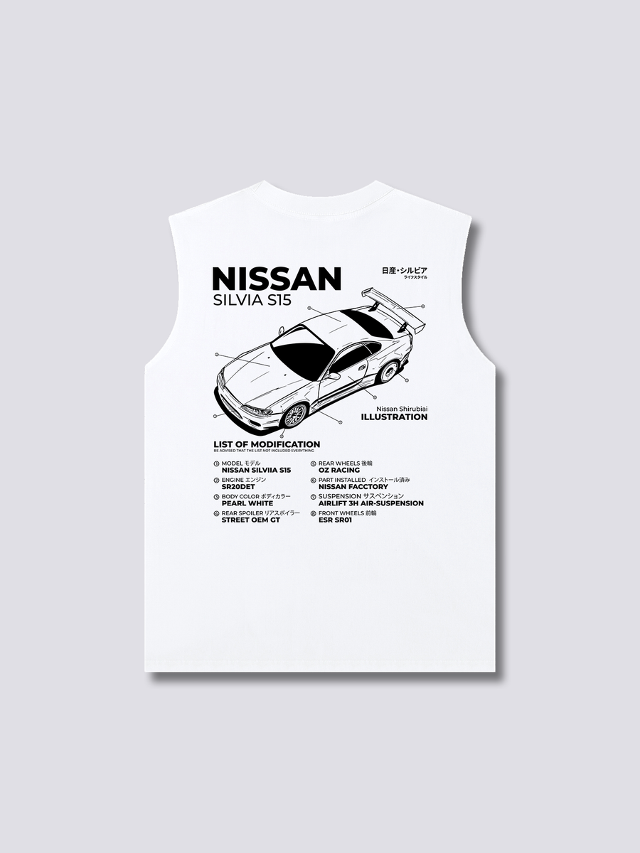 Silvia Plano Camiseta sin Mangas