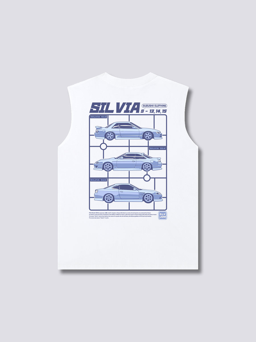 Silvia Evolución Camiseta sin Mangas