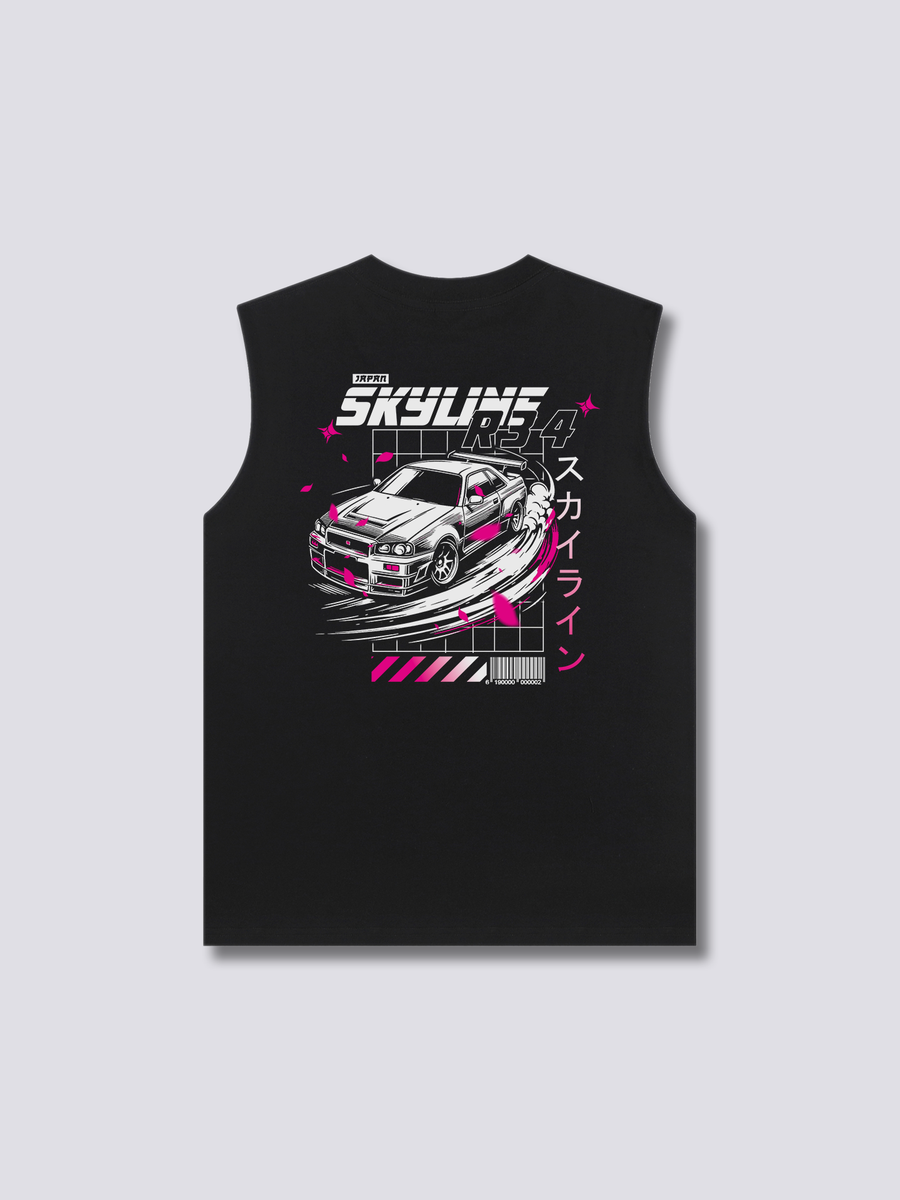 Horizonte R34 Camiseta sin Mangas