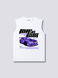 Estampado Frontal - Velocidad Camiseta sin Mangas