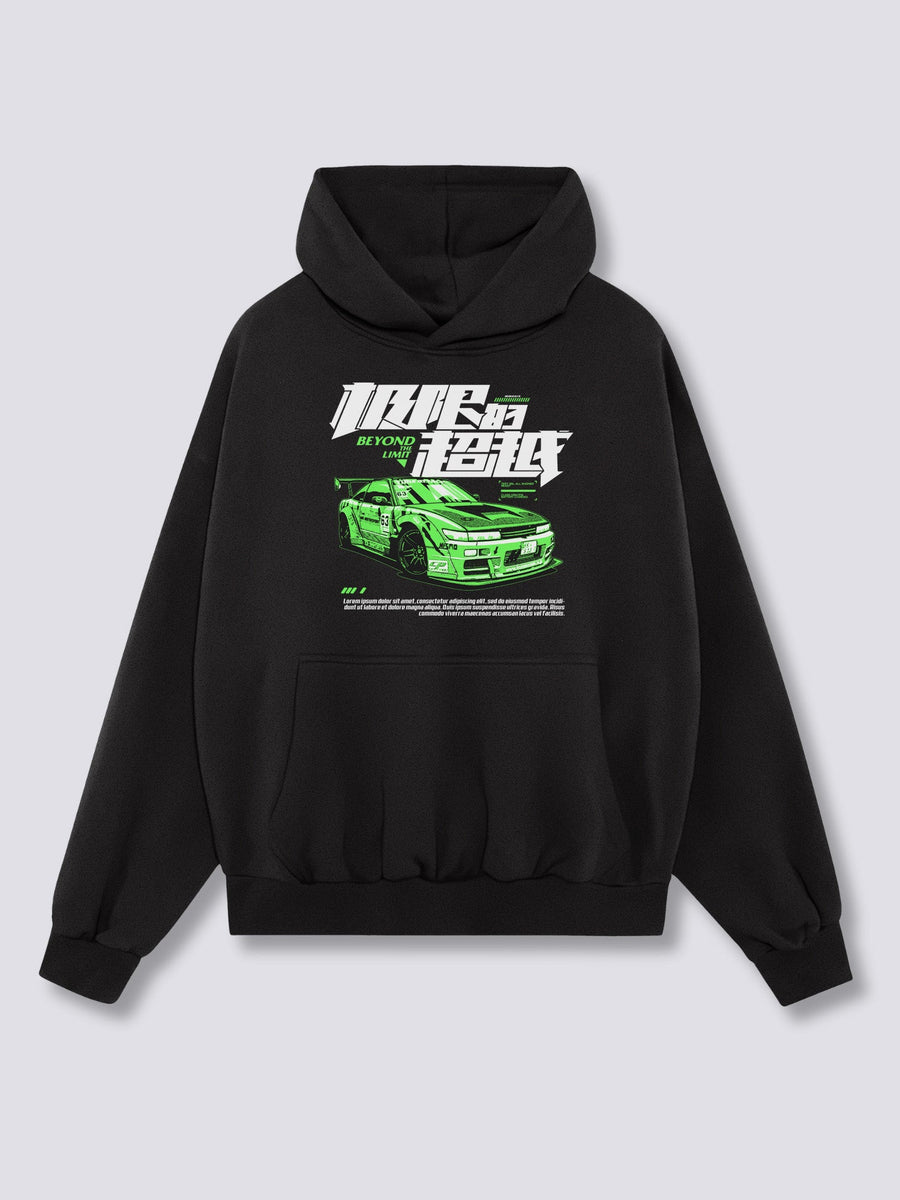 Velocidad Sudadera con Capucha