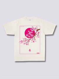 Estampado Frontal - Flor de Primavera Camiseta