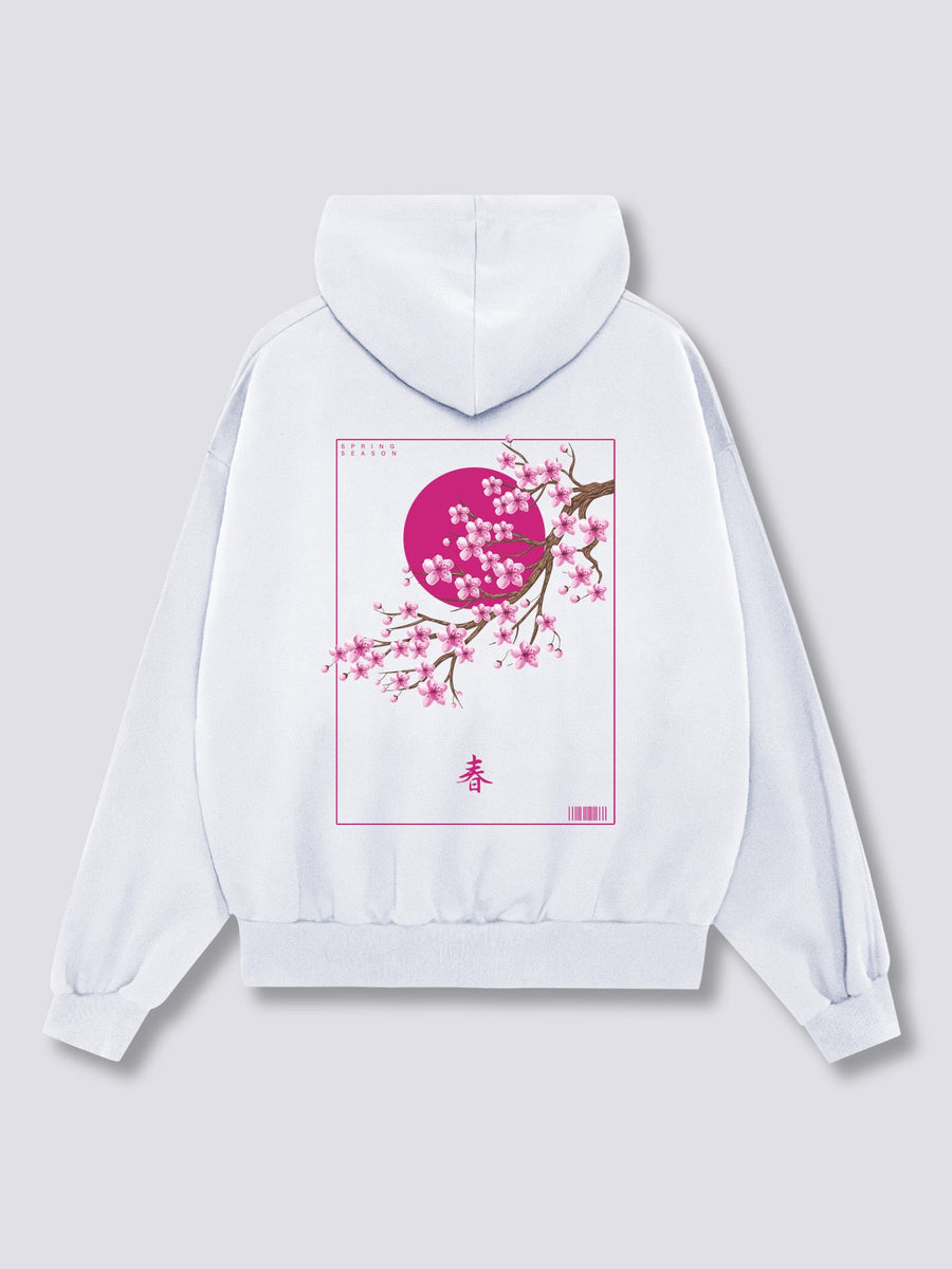 Flor de Primavera Sudadera con Capucha