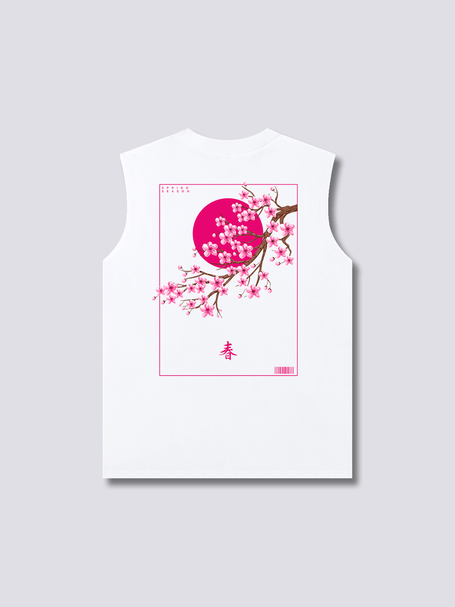 Flor de Primavera Camiseta sin Mangas