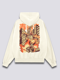 Primavera Rollo Ataque Sudadera con Capucha
