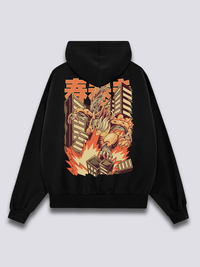 Primavera Rollo Ataque Sudadera con Capucha