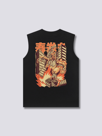 Primavera Rollo Ataque Camiseta sin Mangas