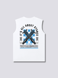Postura Modo Camiseta sin Mangas