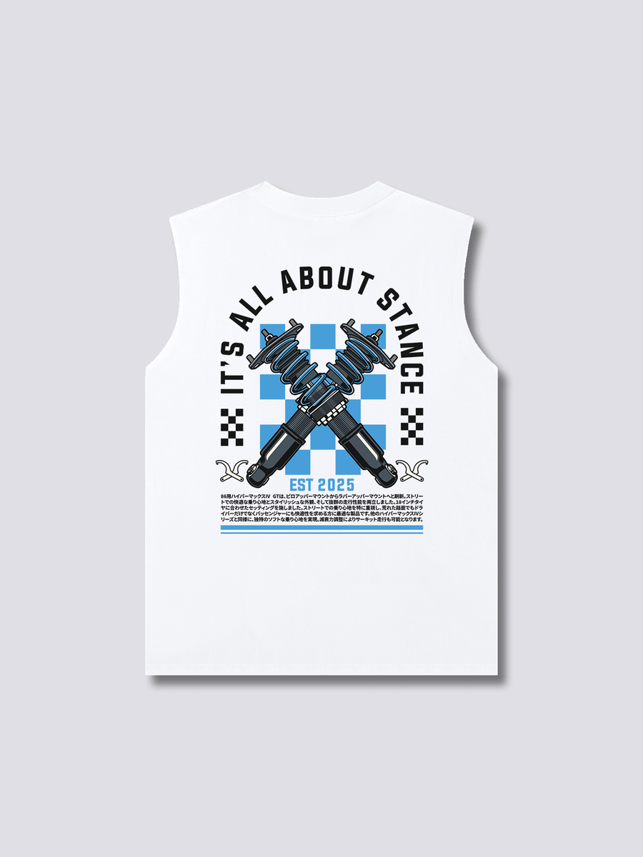 Postura Modo Camiseta sin Mangas