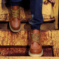 Müller · Botas de Cuero Genuino Retro