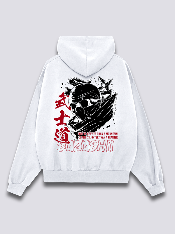 Ninja Estoico Sudadera con Capucha