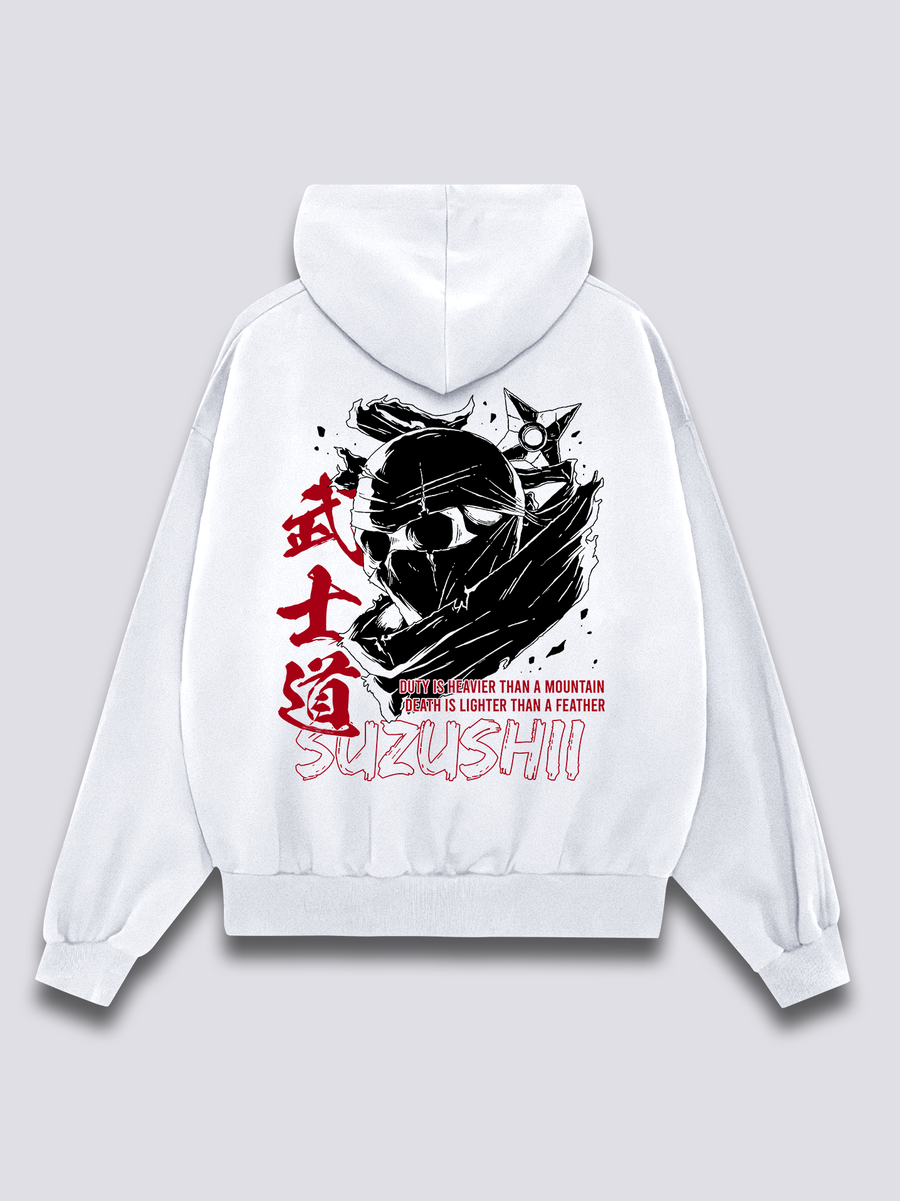 Ninja Estoico Sudadera con Capucha