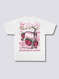 Leche de Fresa Camiseta
