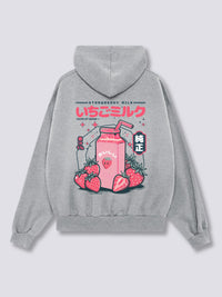 Fresa Sudadera con Capucha