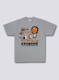 Estampado Frontal - Calle Comida Camiseta