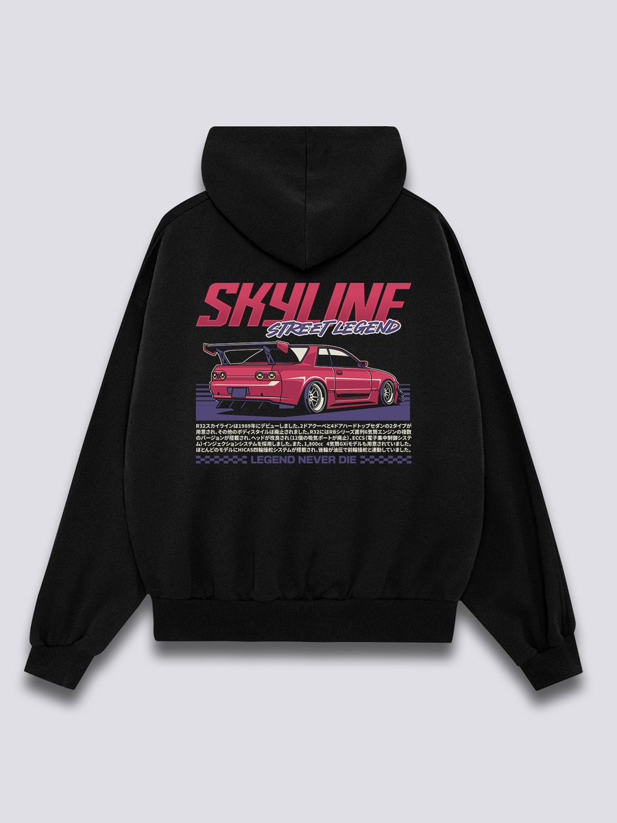 Calle Leyenda: R32 Sudadera con Capucha