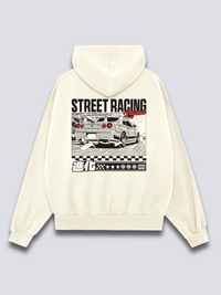 Calle Racing Sudadera con Capucha