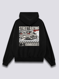 Calle Racing Sudadera con Capucha