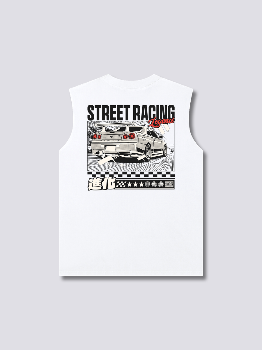Calle Racing Camiseta sin Mangas