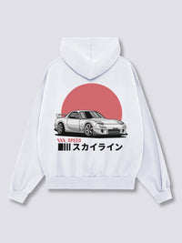 Amanecer Conducción Sudadera con Capucha