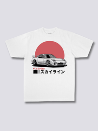 Estampado Frontal - Amanecer Conducción Camiseta