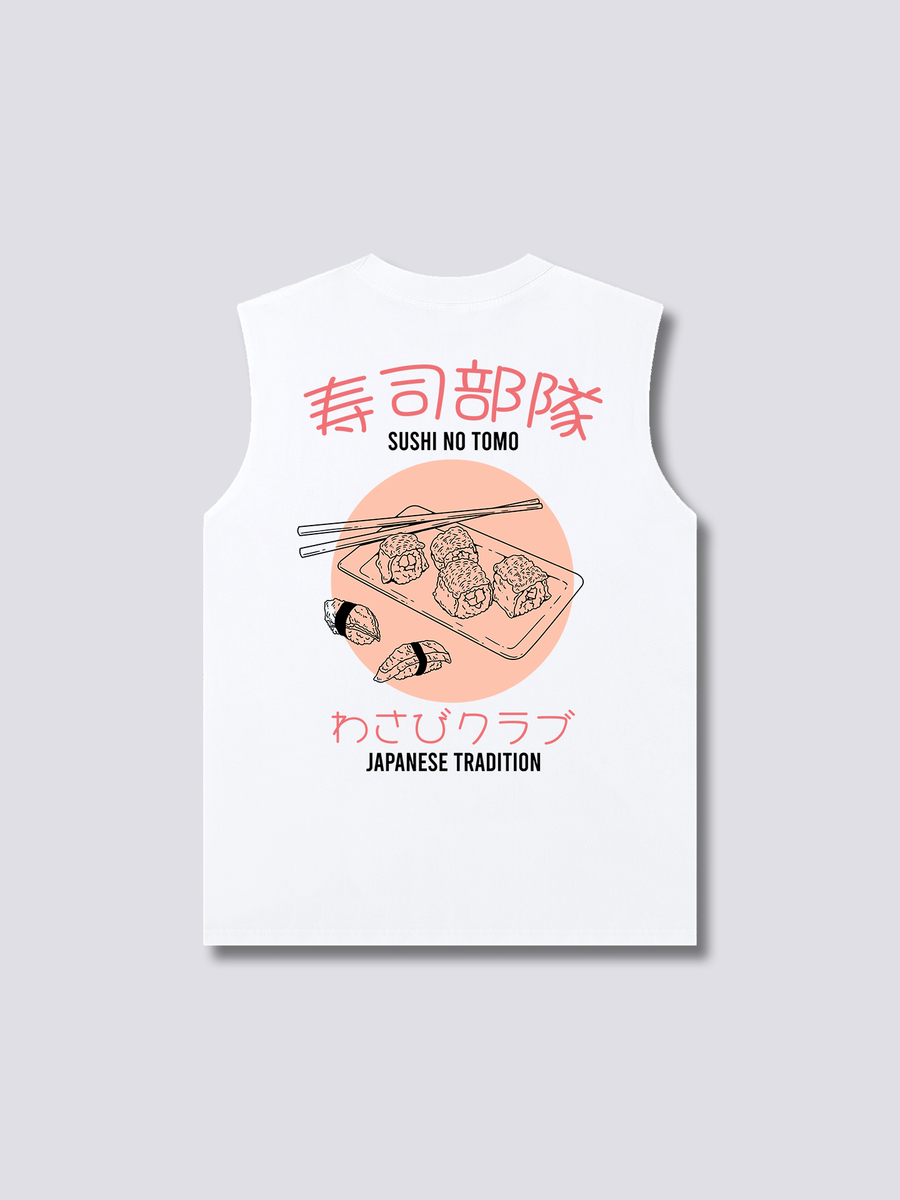 Sushi Camiseta sin Mangas