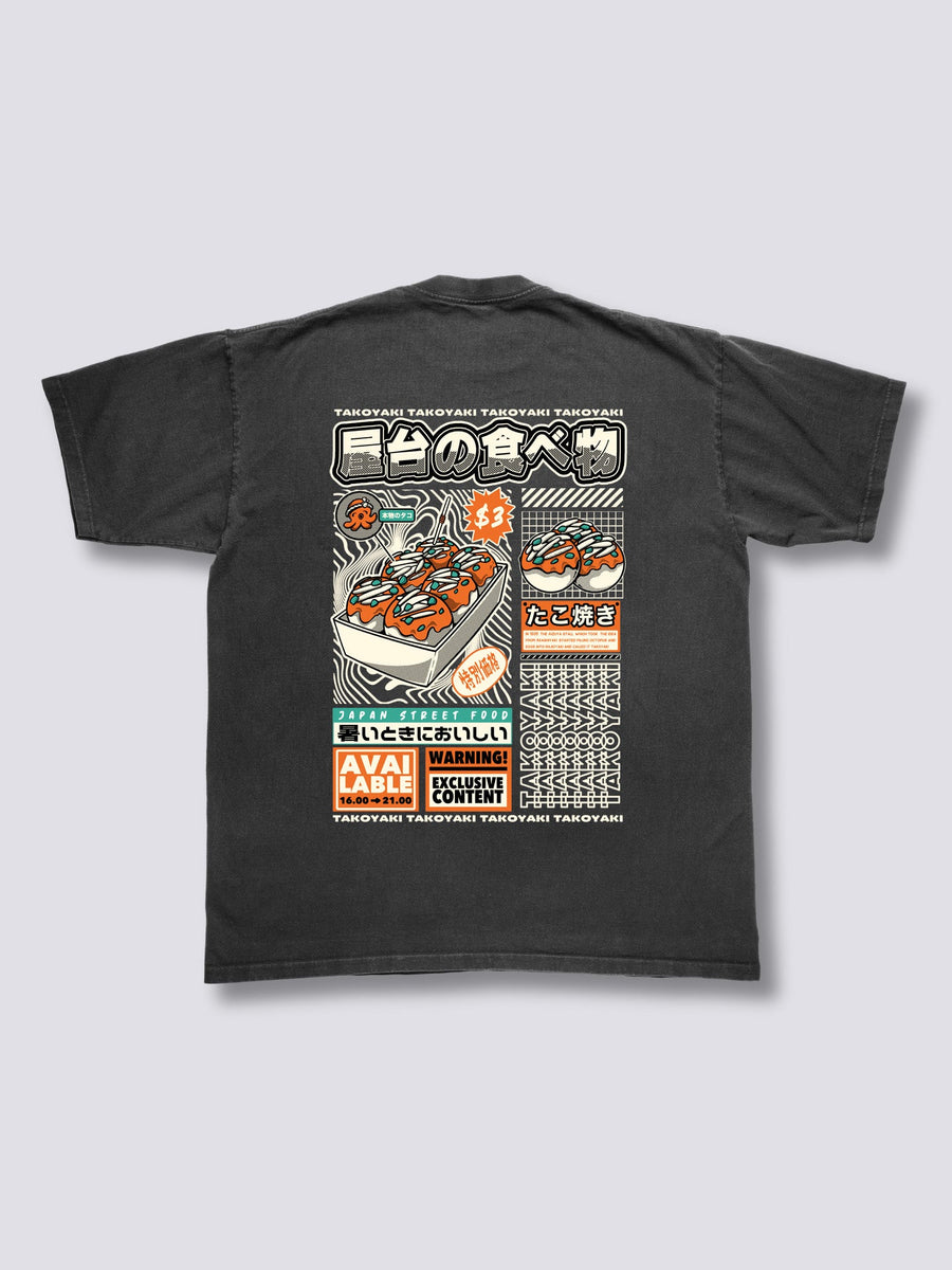Takoyaki Camiseta Vintage