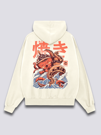Takoyaki Monstruo Sudadera con Capucha