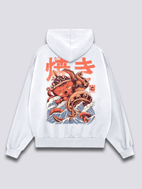 Takoyaki Monstruo Sudadera con Capucha