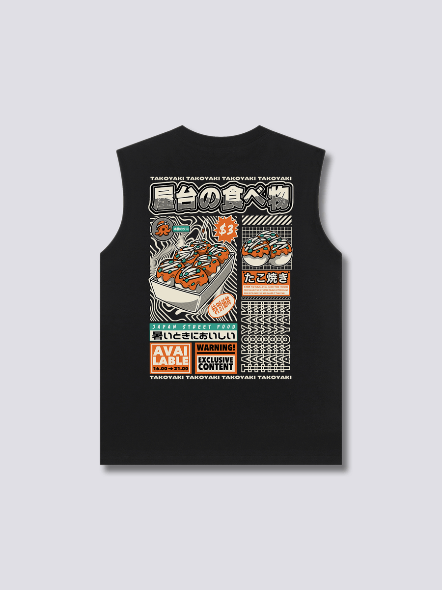 Takoyaki Camiseta sin Mangas