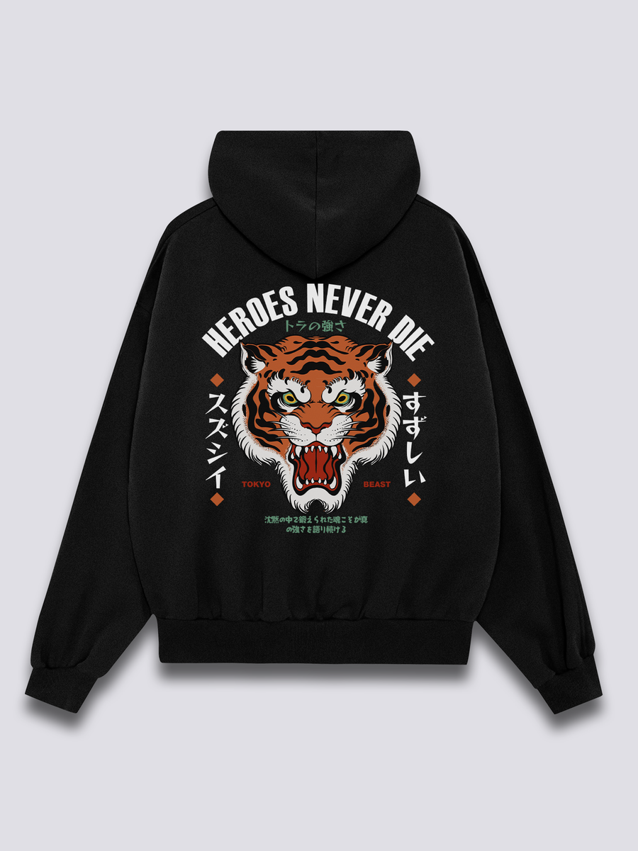 Tigre Hero Sudadera con Capucha