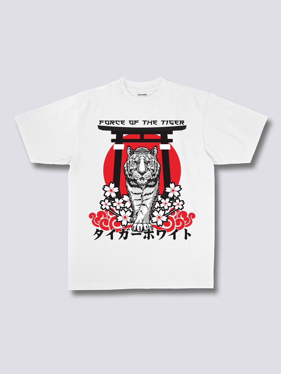 Estampado Frontal - Fuerza del Tigre Camiseta