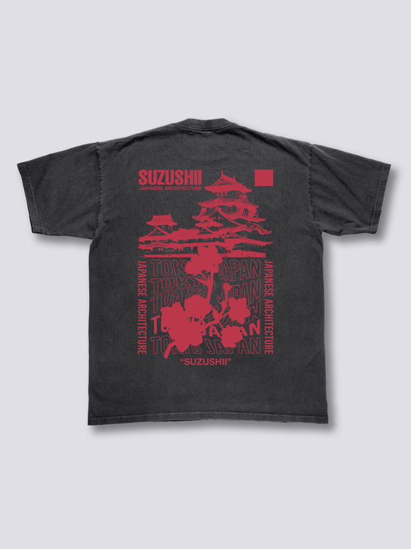 Tokio Castillo Camiseta Vintage