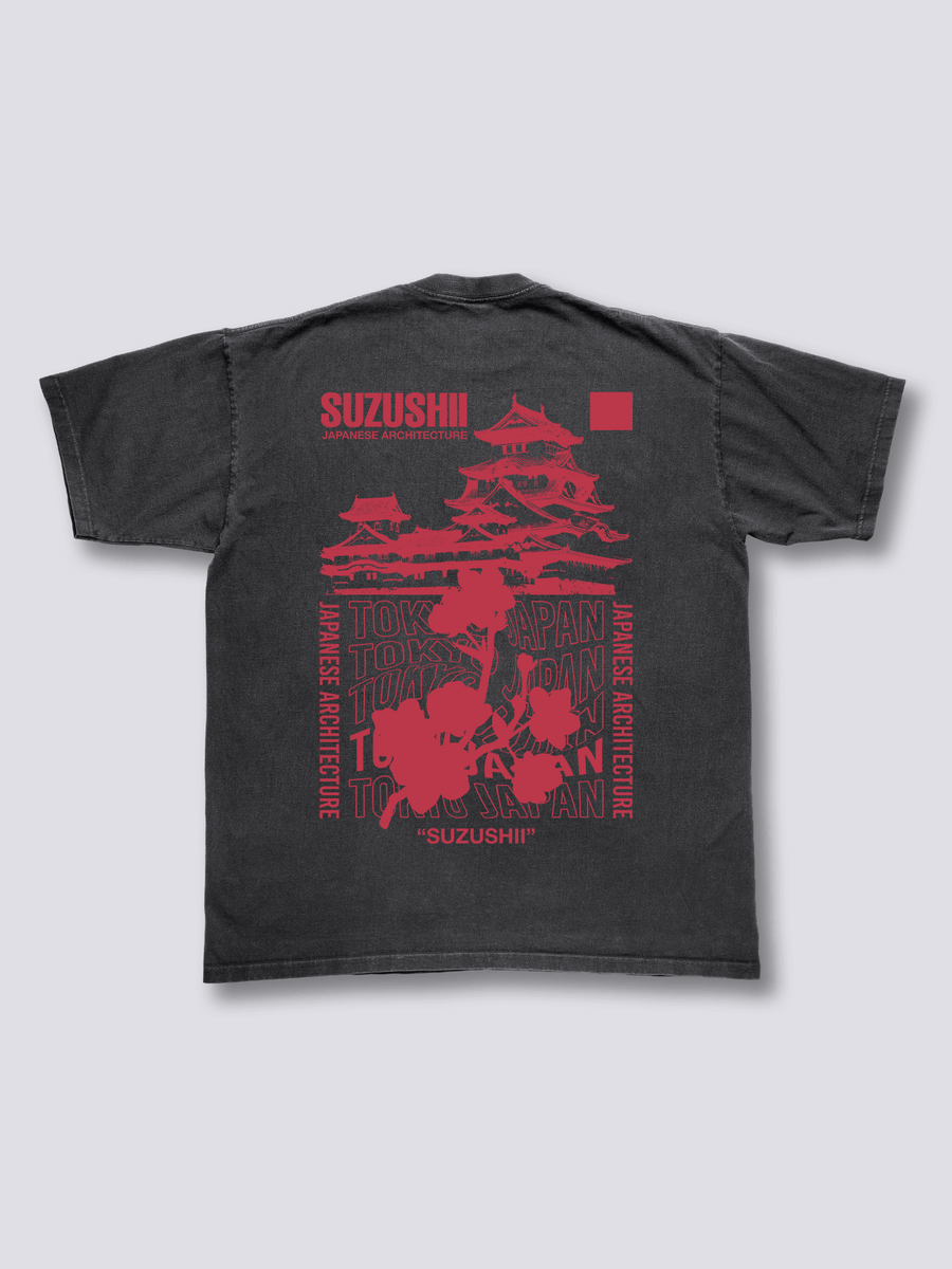 Tokio Castillo Camiseta Vintage