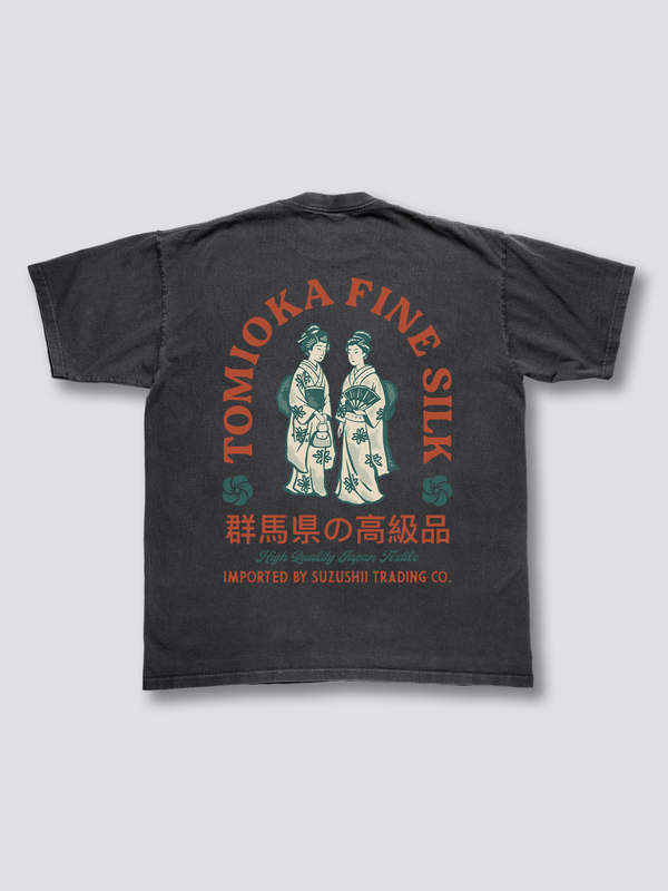 Tomioka Seda Camiseta Vintage