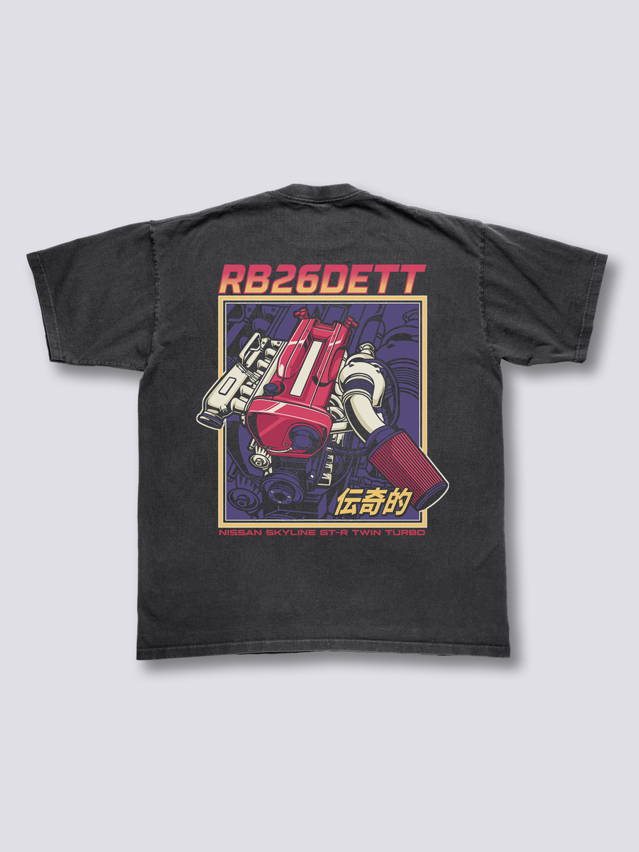 Twin Turbo Camiseta Vintage