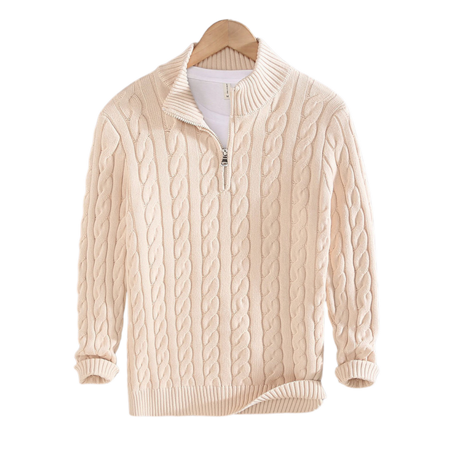Paul · Pullover de Media Cremallera