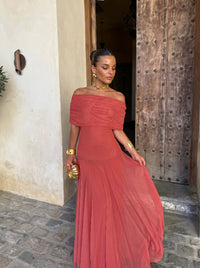 Robe Élégante Simba en Tulle de Soie - Maison Claire et Sylvie